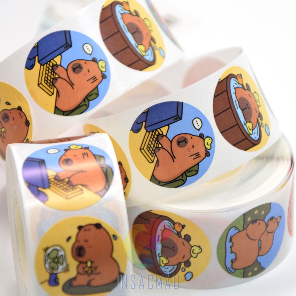 sticker capybara - 24