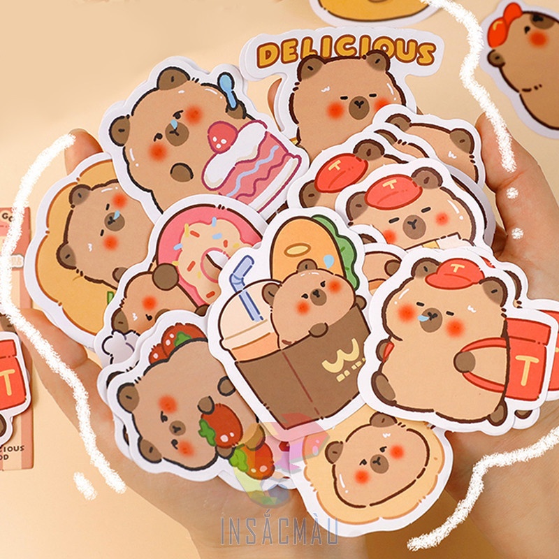 sticker capybara - 38