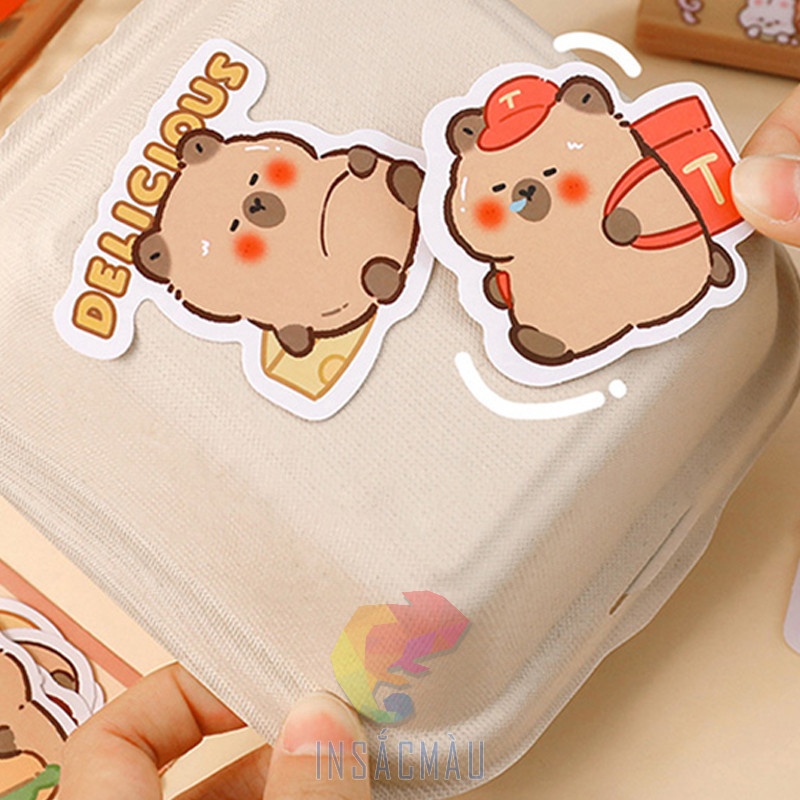 sticker capybara - 40