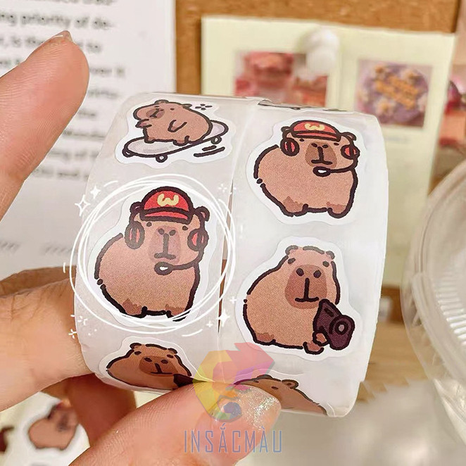 sticker capybara - 51