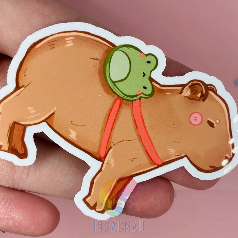 sticker capybara - 52