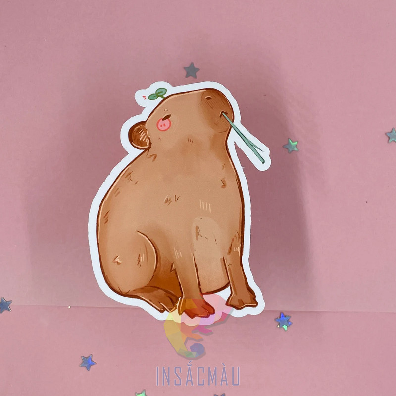 sticker capybara - 54