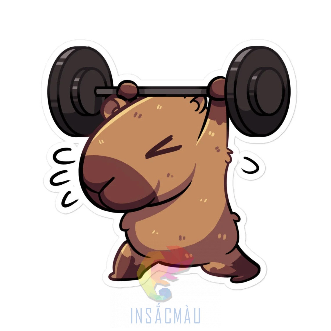 sticker capybara - 55