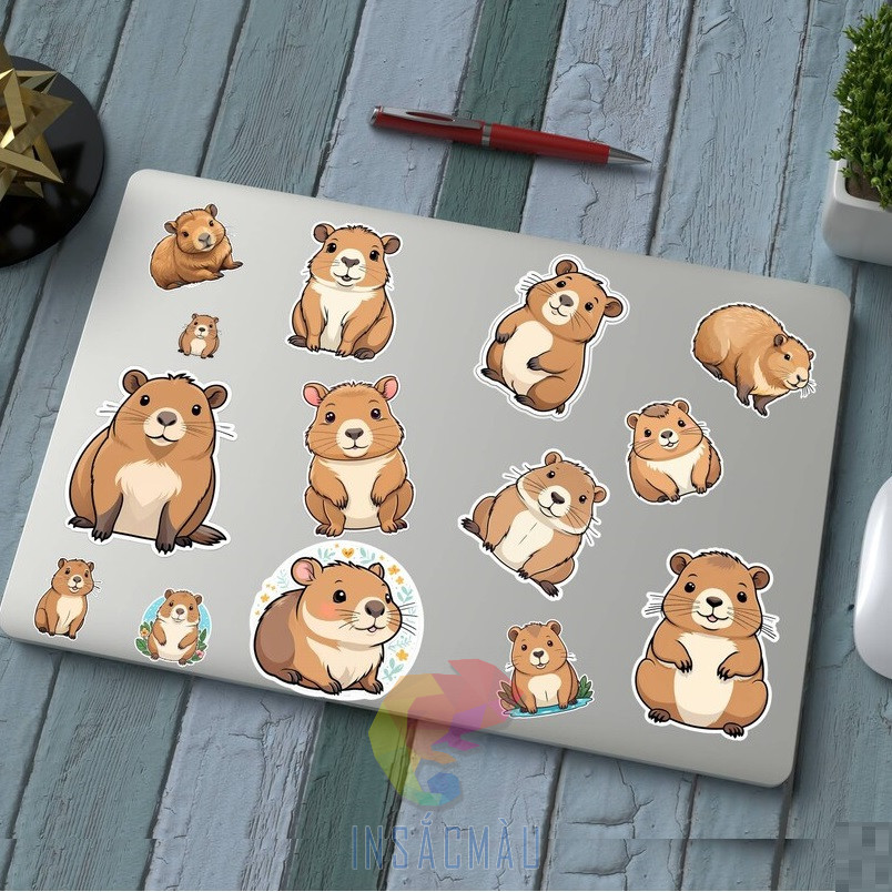 sticker capybara - 65