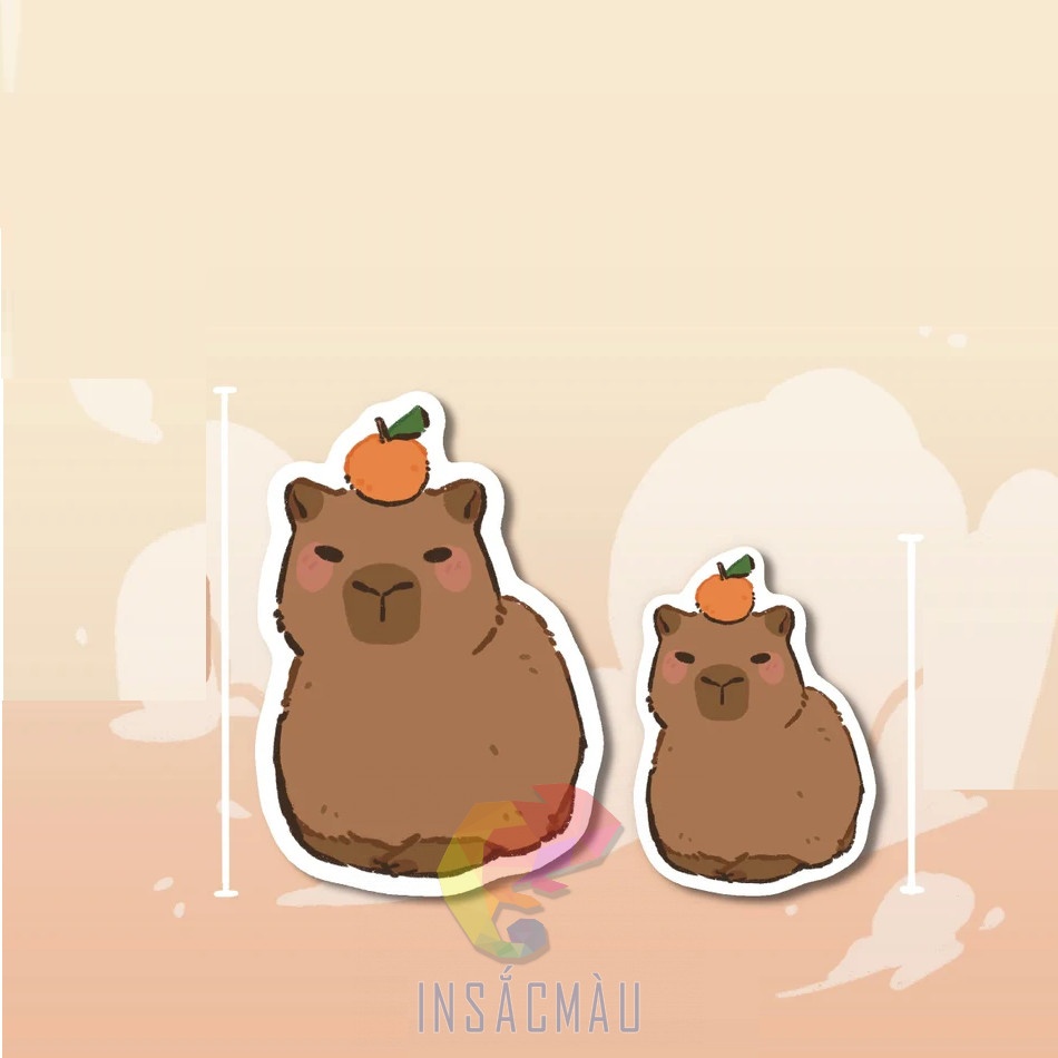 sticker capybara - 66