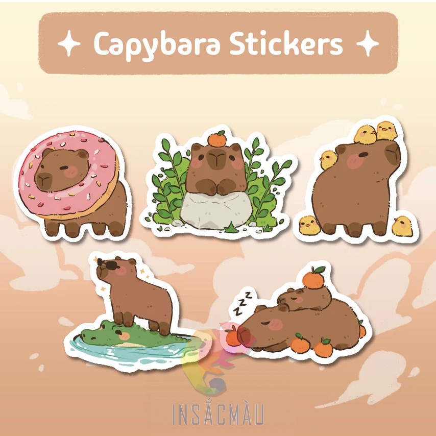 sticker capybara - 67