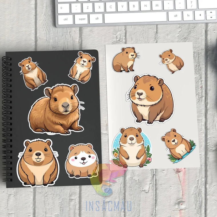 sticker capybara - 68