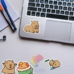 Top 70+ Mẫu Sticker Capybara Chuột Lang Nước Cute, Đáng Yêu - In Sắc Màu