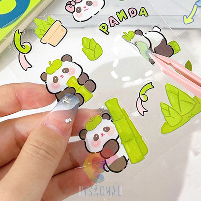 Mẫu sticker gấu béo cute - 21