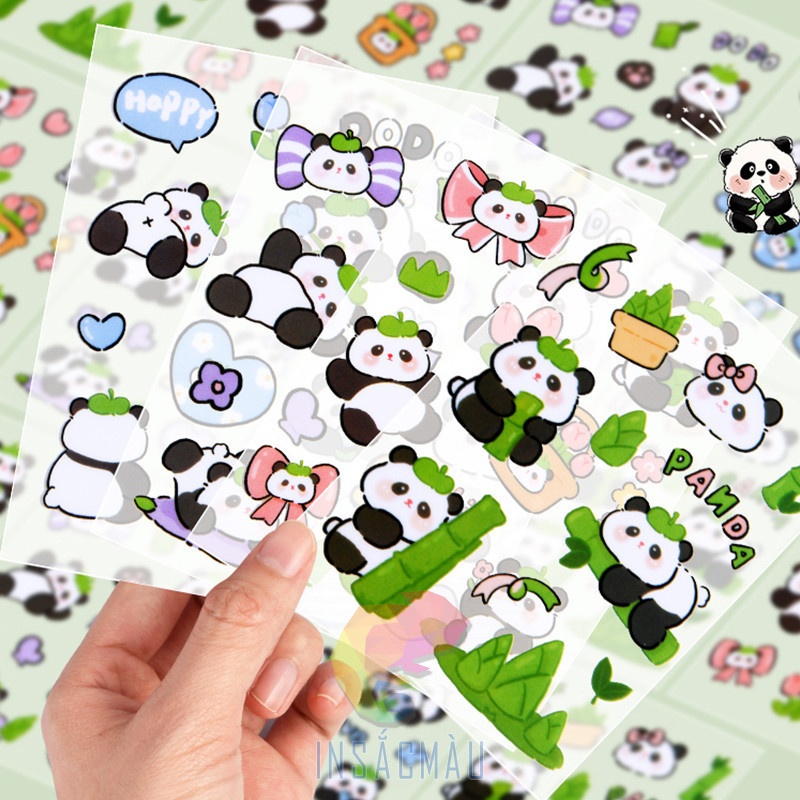 Mẫu sticker gấu béo cute - 27