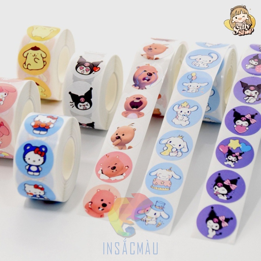 Mẫu sticker gấu cute - 6