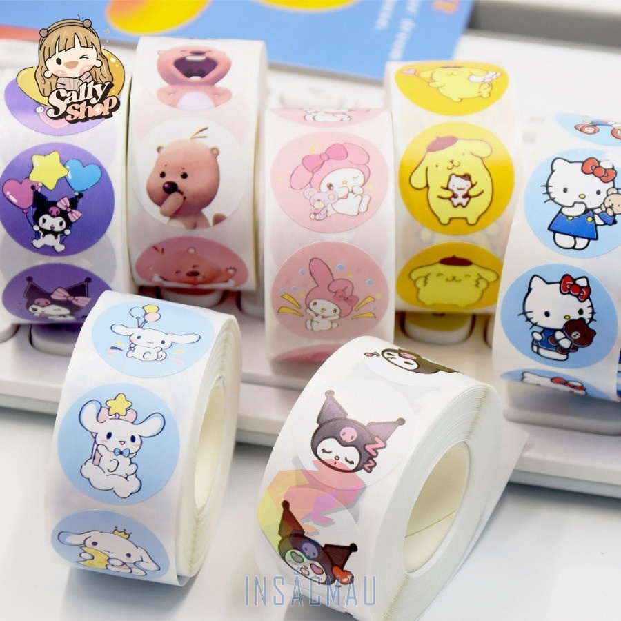 Mẫu sticker gấu cute - 7