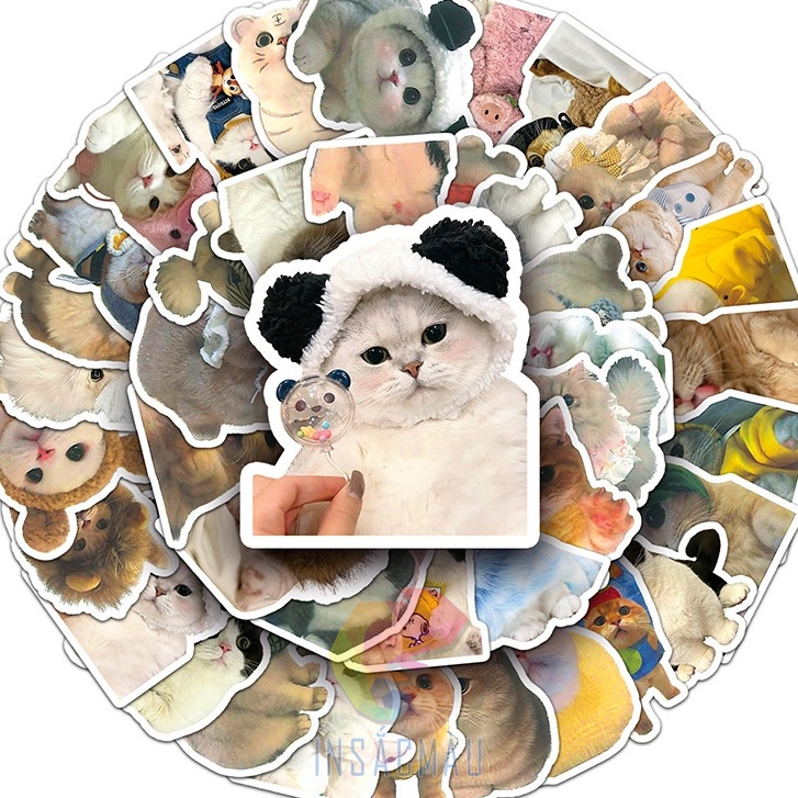 Mẫu sticker mèo cute - 28