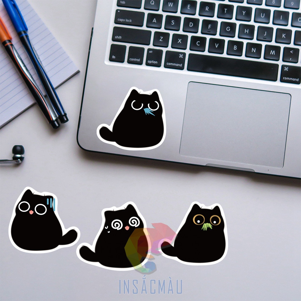 Mẫu sticker mèo cute - 32