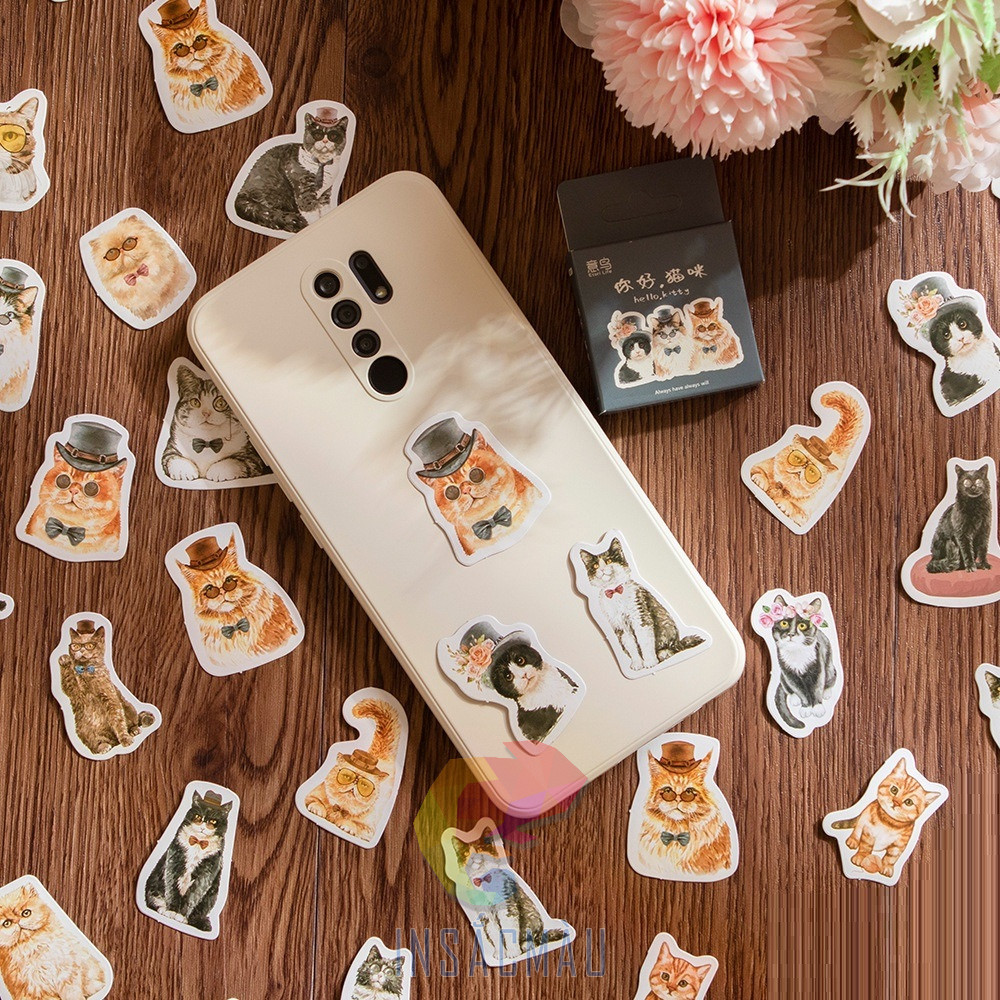 Mẫu sticker mèo cute - 35