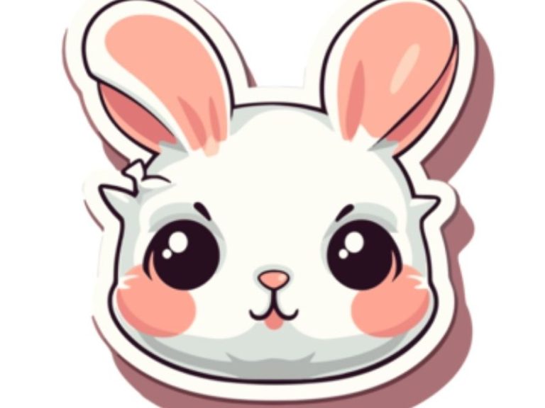 60+ Mẫu Sticker Thỏ Cute, Dễ Thương, Sáng Tạo Nhất - In Sắc Màu