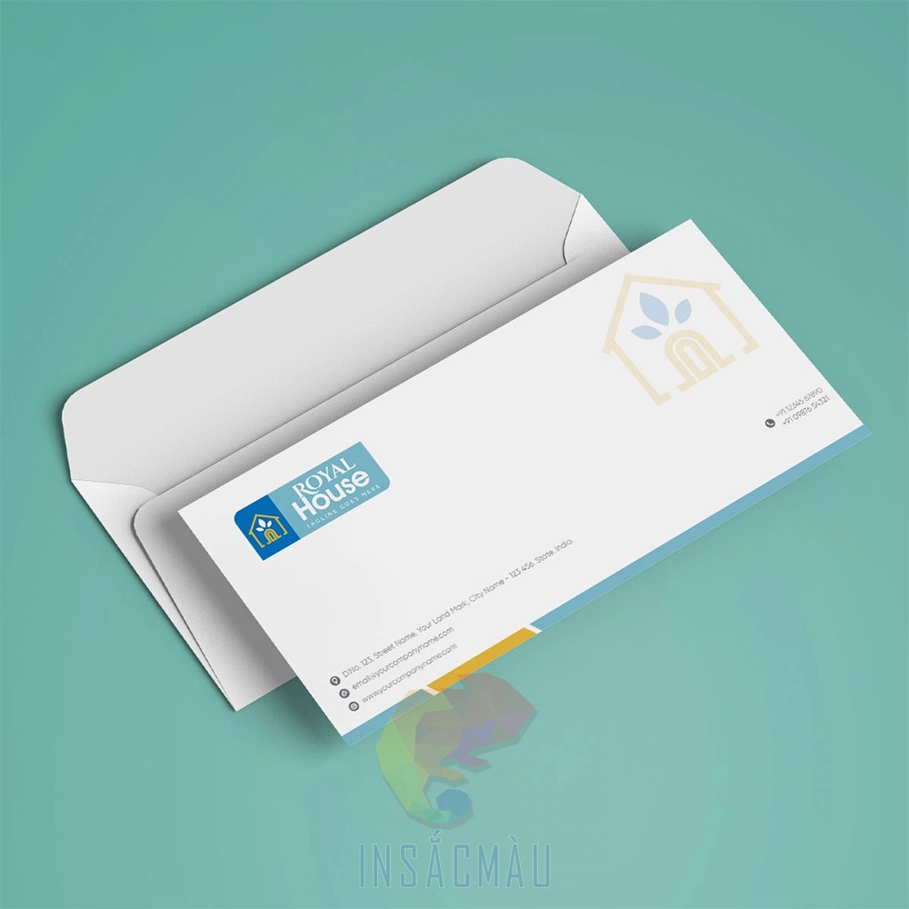 In Phong Bì Công Ty 20 phong bì công ty bất động sản