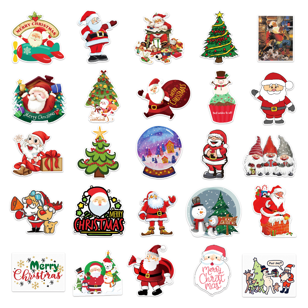 Mẫu sticker noel - 40