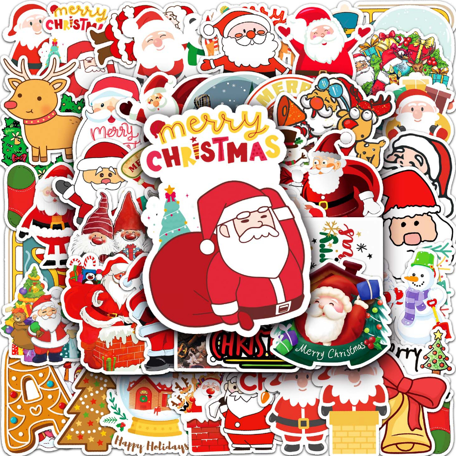 Mẫu sticker noel - 28