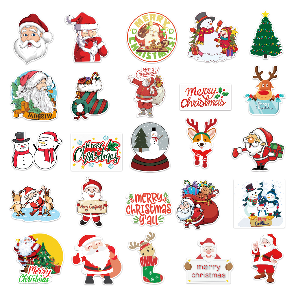 Mẫu sticker noel - 39