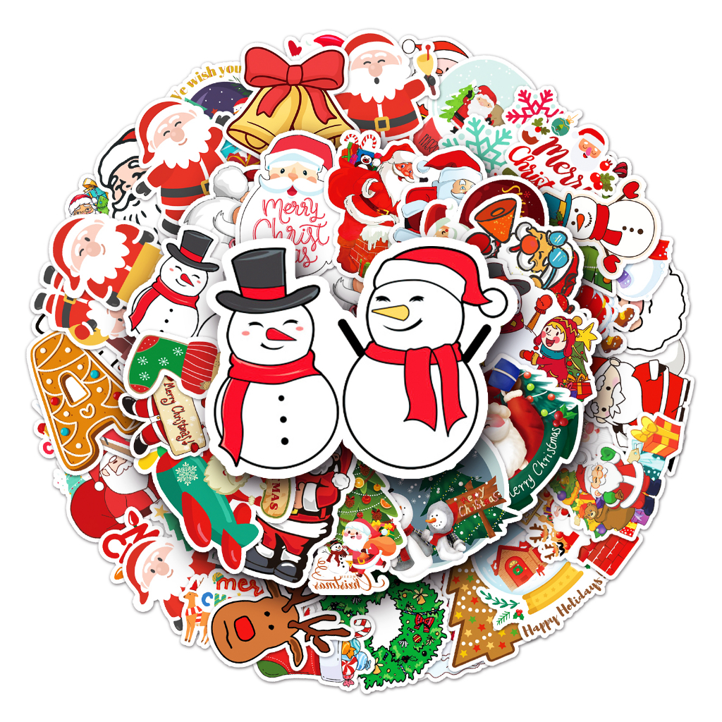 Mẫu sticker noel - 37