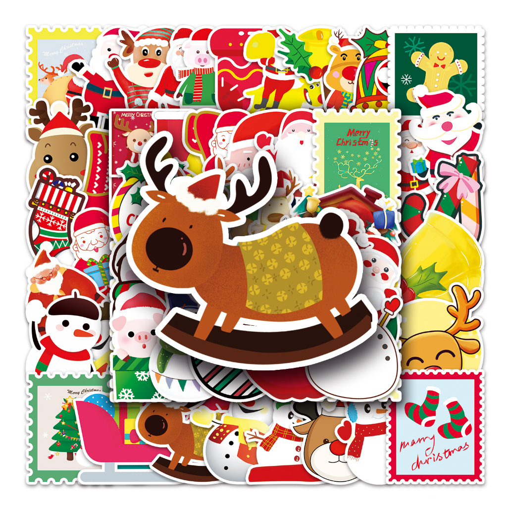 Mẫu sticker noel - 34