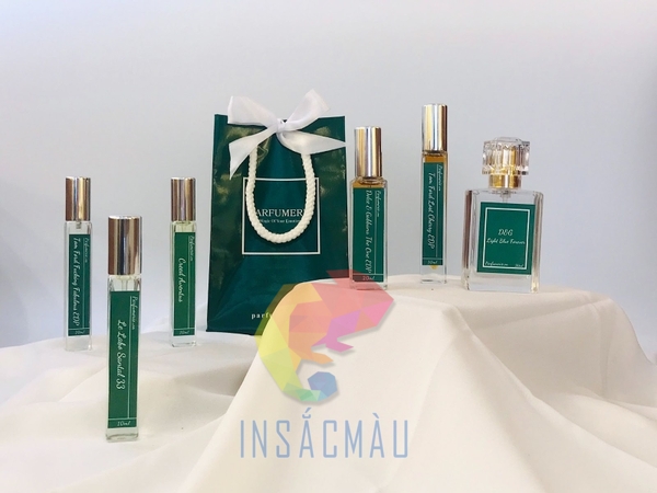 Mẫu tem nước hoa chiết thiết kế độc đáo