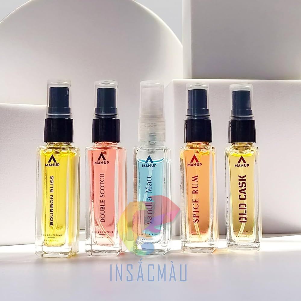 Mẫu tem dán nước hoa chiết theo yêu cầu