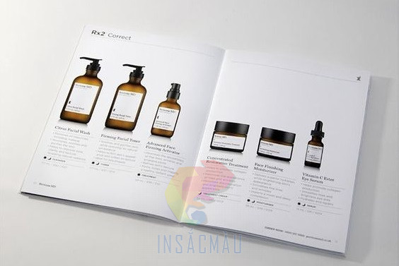 Mẫu catalogue mỹ phẩm chăm sóc da