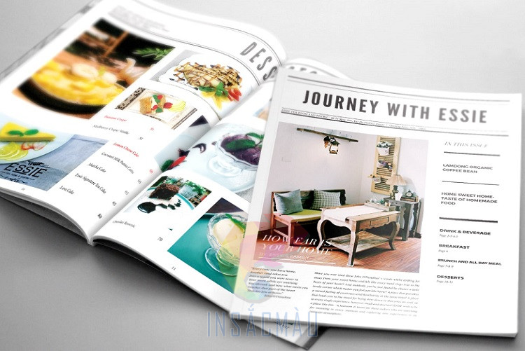 In catalogue đẹp ấn tượng cho ngành nội thất