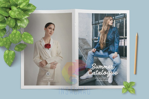 Mẫu catalogue thời trang nữ