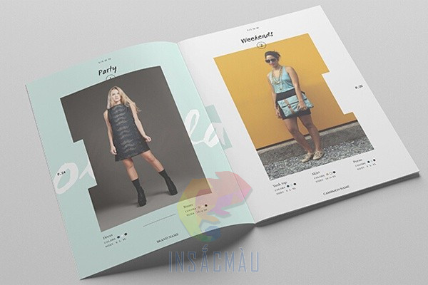 Mẫu catalogue thời trang đẹp