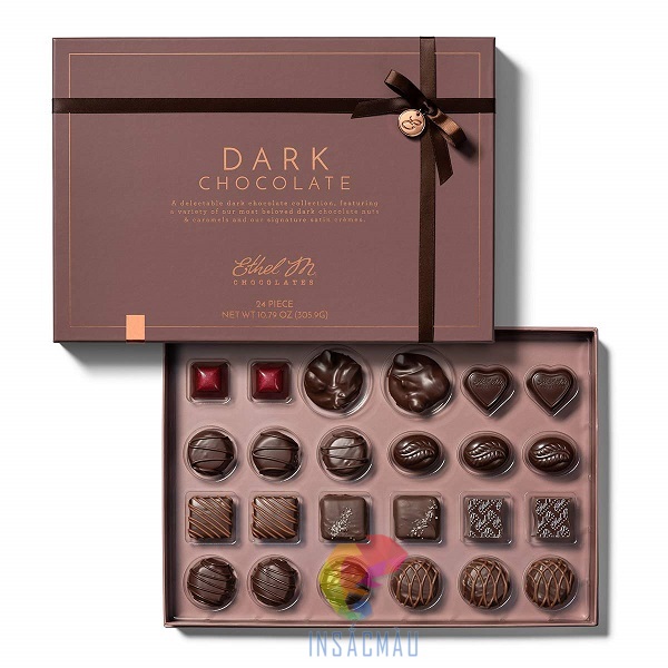 Mẫu hộp cao cấp đựng socola làm quà tặng