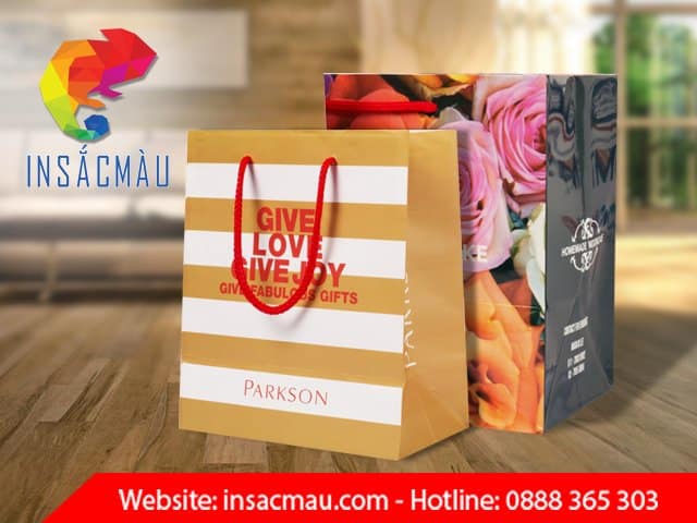 Quy cách in túi giấy số lượng ít