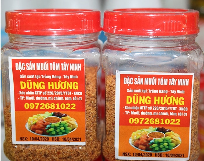 Tại sao nên đặt tem nhãn lọ muối tôm tại xưởng In Sắc Màu  