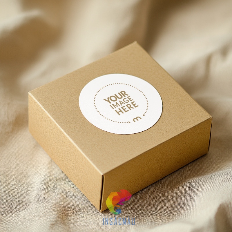 In Hộp Giấy Kraft 37 Hộp kraft vuông