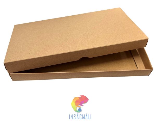 In Hộp Giấy Kraft 38 Hộp Kraft chữ nhật