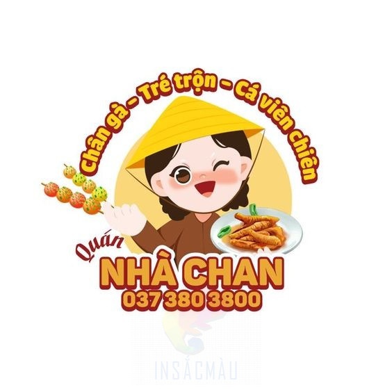 Mẫu logo ăn vặt - 52