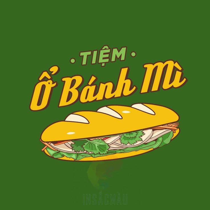 logo tiệm bánh