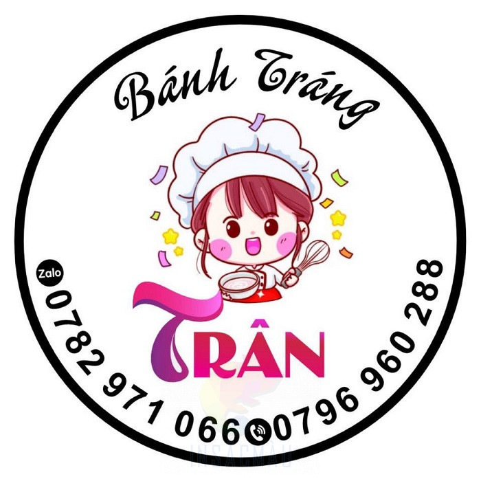 Mẫu logo bánh tráng - 12