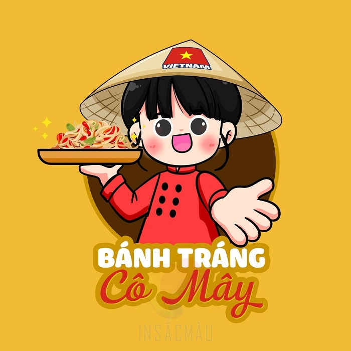 Mẫu logo bánh tráng - 14