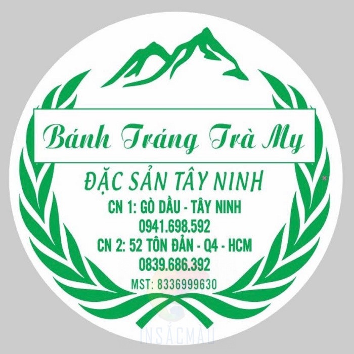 Mẫu logo bánh tráng - 22