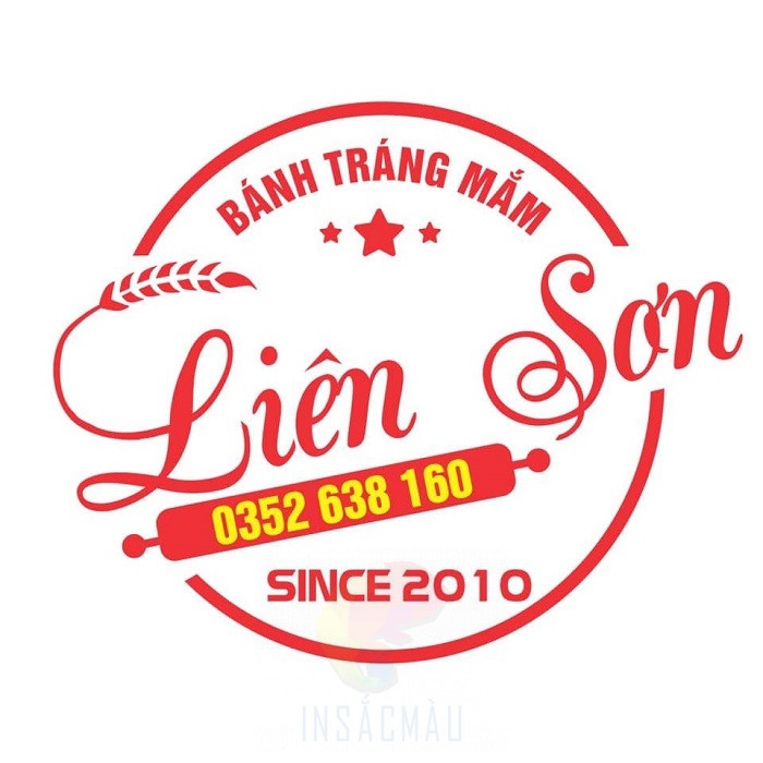 Mẫu logo bánh tráng - 4