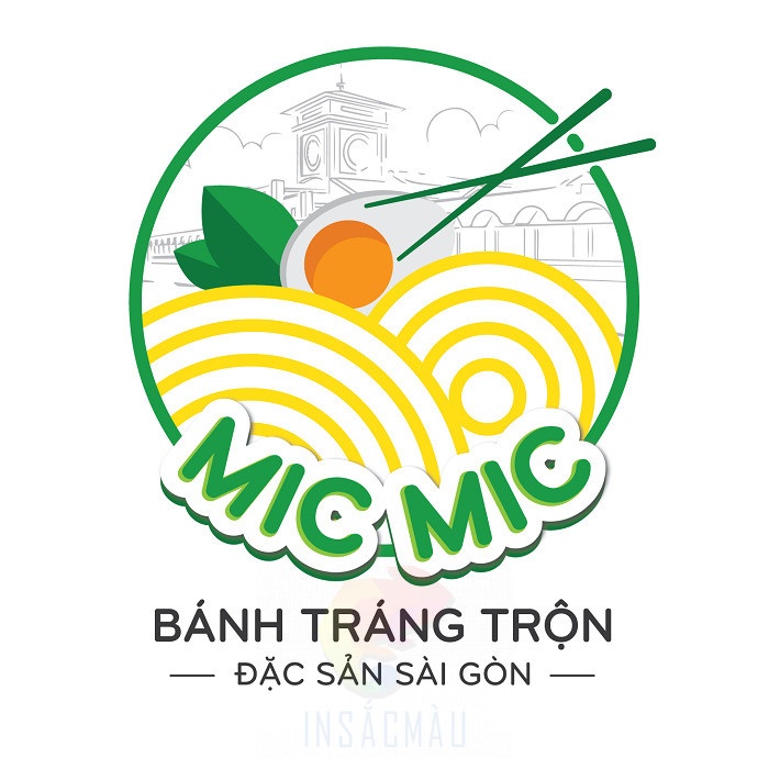 Mẫu logo bánh tráng - 5