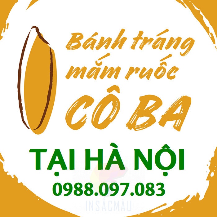 Mẫu logo bánh tráng - 8