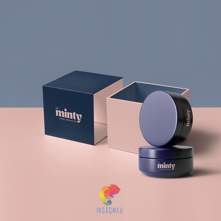 Mẫu hộp giấy kem body in tên thương hiệu
