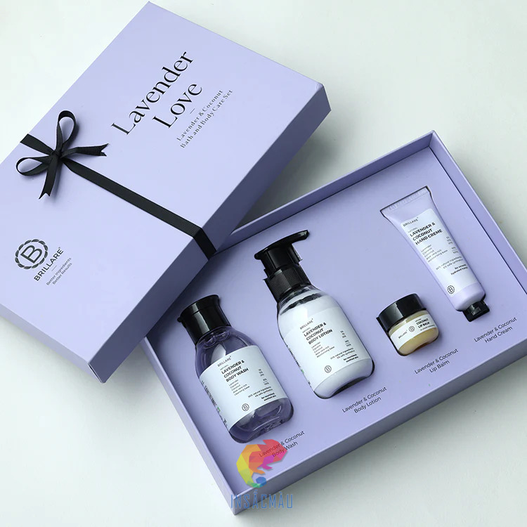 Mẫu hộp đựng bộ kem dưỡng body