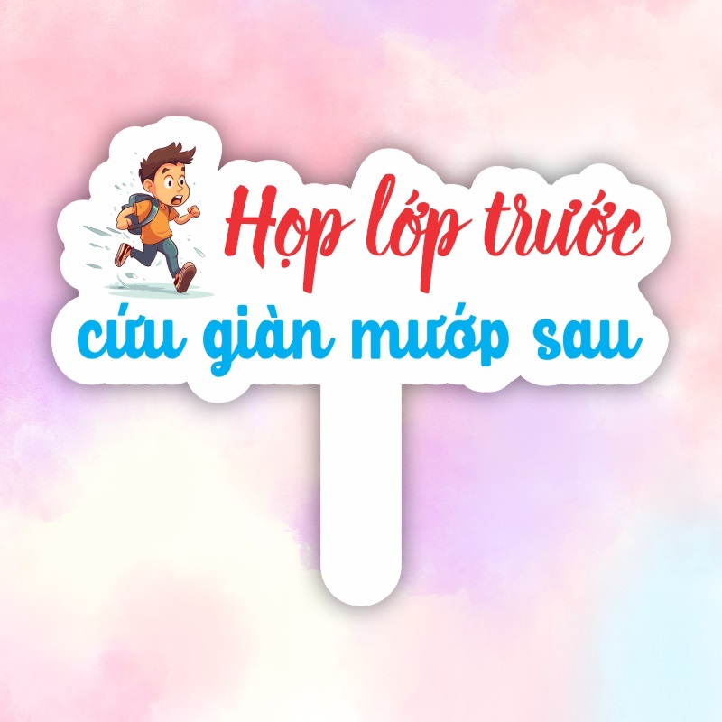 hashtag cầm tay họp lớp - 27