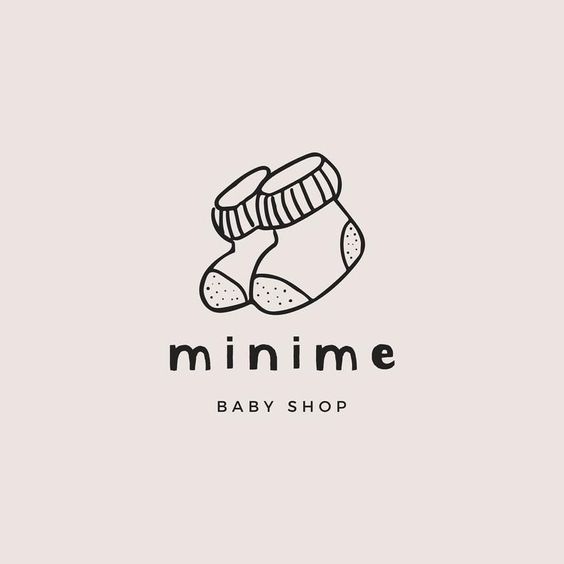 Mẫu logo giày dép cho các shop trẻ em - 4