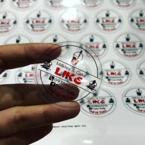 In Tem Decal Chống Nước